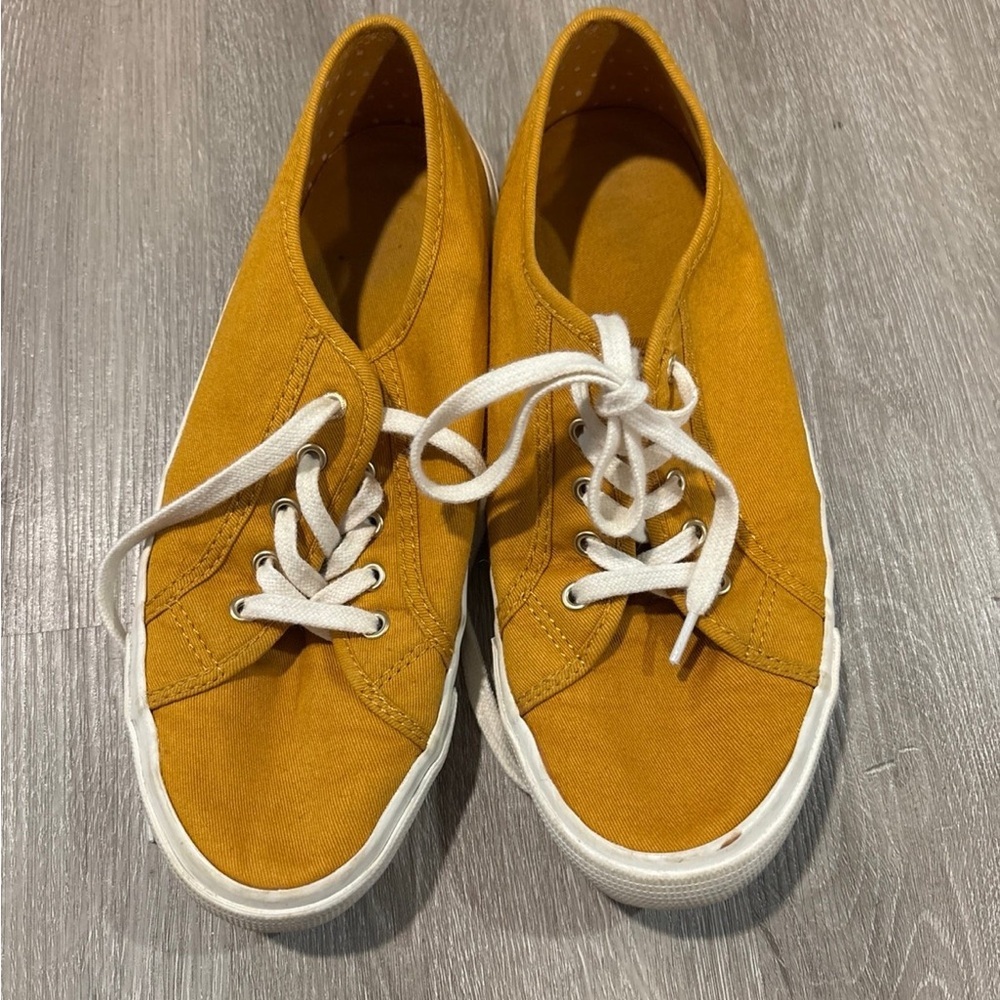 Yellow Polka Dot Sneakers